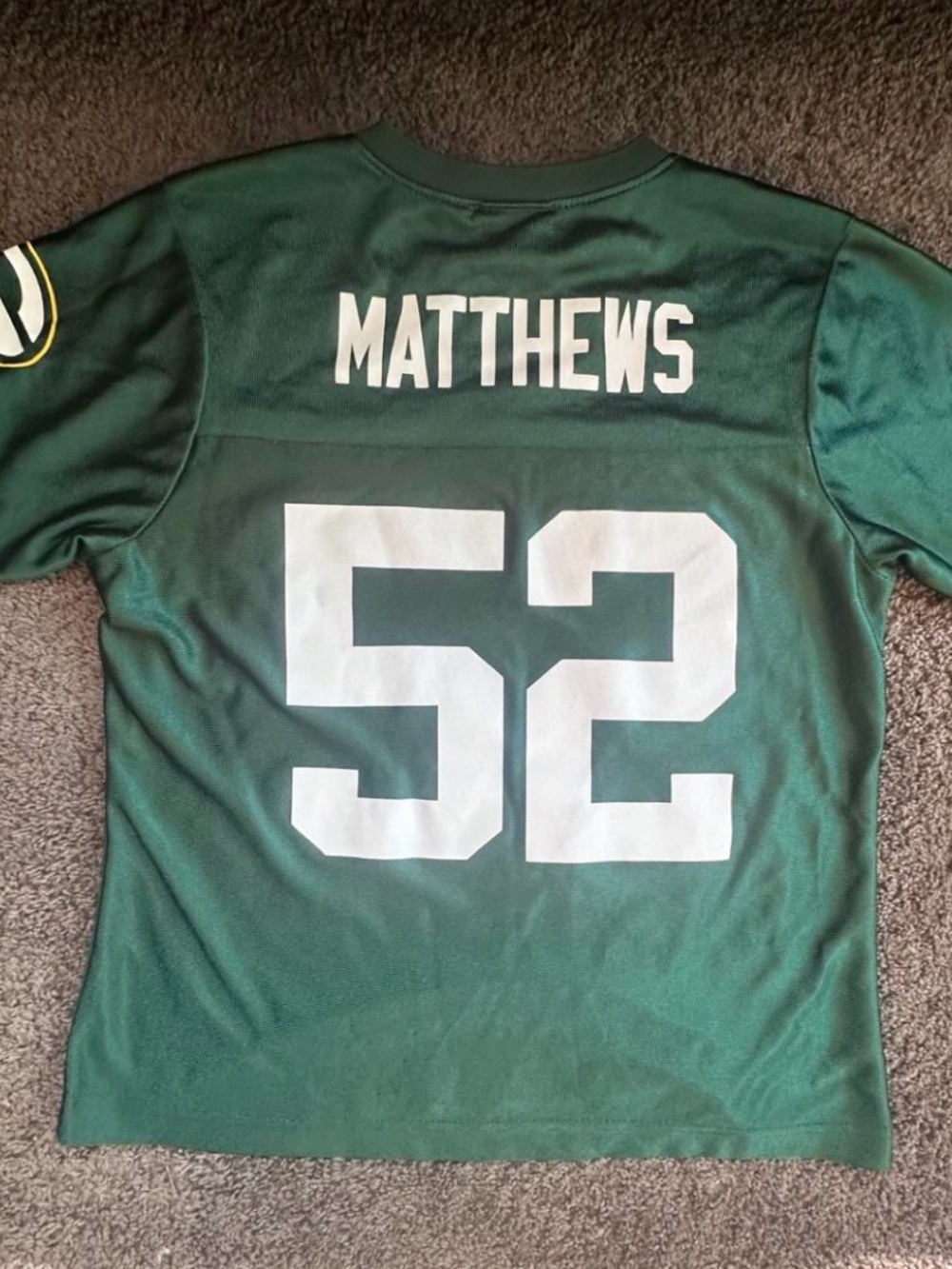 NFL Green Matthews #52 Football Jersey - Men's